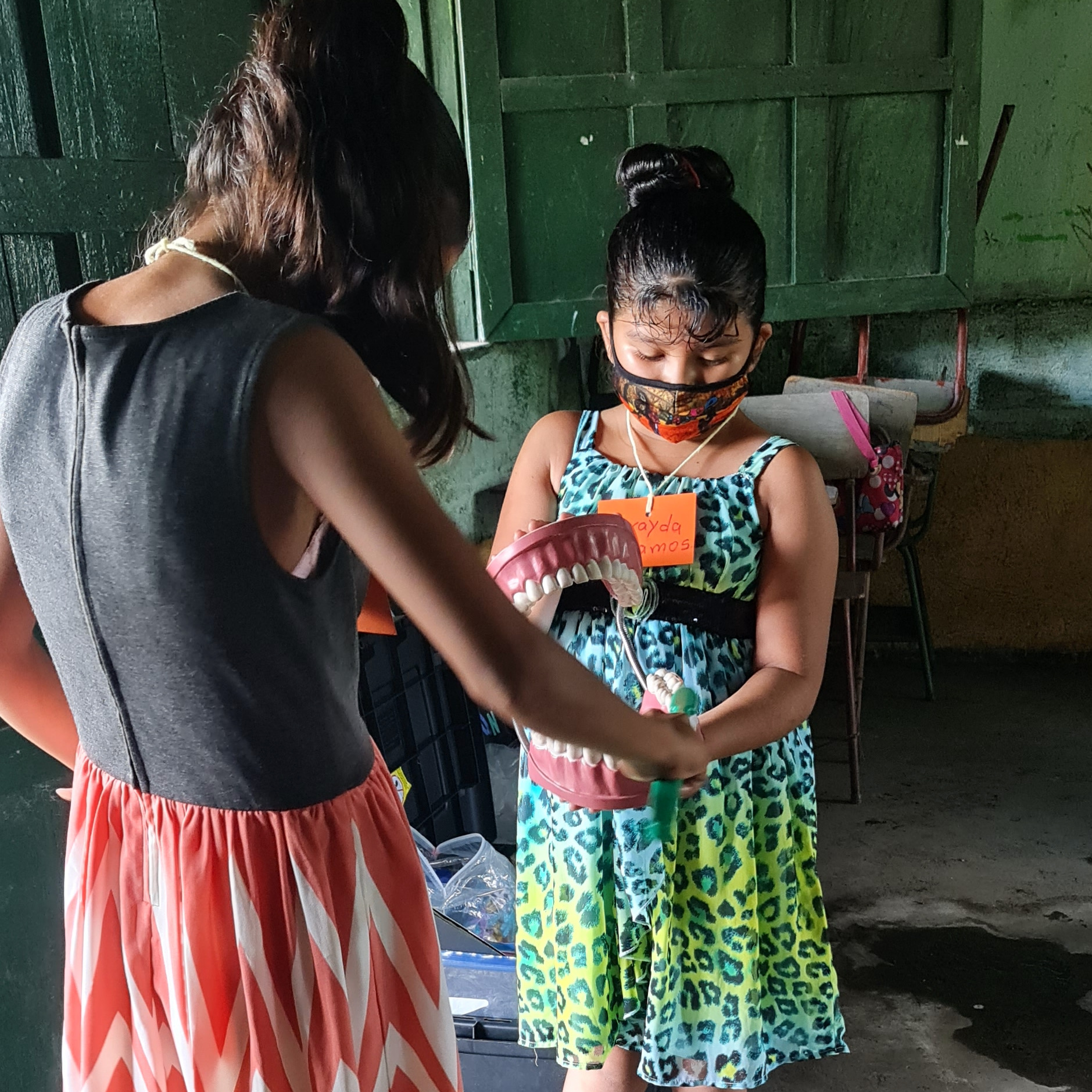 DCC 21 Guat brushing teeth